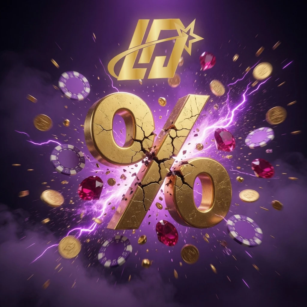 mobile app — hand holding smartphone displaying Lodibet casino app interface, dark neon background